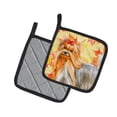 thumbnail image 2 of Caroline's Treasures Yorkshire Terrier Fall Pair of Pot Holders, 2 of 2