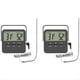 thumbnail image 1 of Termómetro Digital para Alimentos Alarma de Temperatura de Cocción Temporizador de Cocción con Pantalla LED Sonda de Acero Inoxidable Negro, 1 of 5