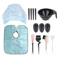 thumbnail image 3 of Kit de 14 piezas para teñir el cabello, juego de cuencos y pinceles para teñir el cabello en salón y decolorarlo., 3 of 14