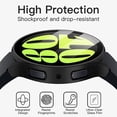 thumbnail image 5 of KOMI Étui de Protection Intégrale pour Samsung Galaxy Watch 6 44 mm, Film en Verre Trempé Intégré, Lot de 2, 5 of 5