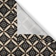 thumbnail image 4 of Ambesonne Boho Valance Pack of 2, Antique Geometric Folk Pattern, 54"X18", Dark Brown and Beige, 4 of 5
