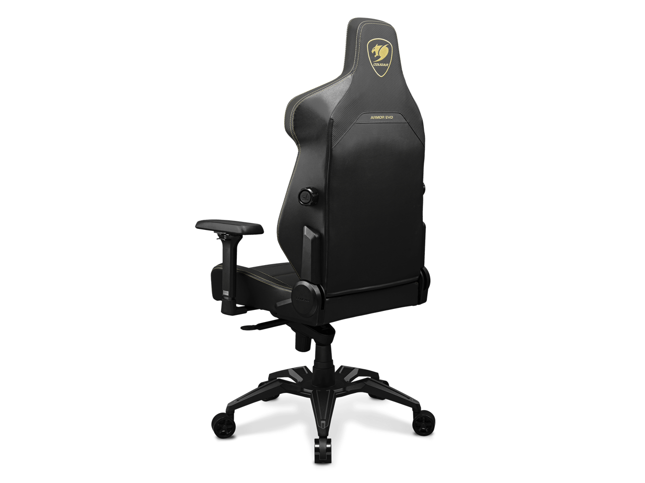 COUGAR Armor EVO Royal, Gaming Chair with Integrated 4-way Lumbar Support,  Magnetic Neck Pillow, 180º Reclining, 4D Armrest 