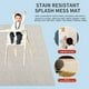 thumbnail image 3 of Silla Alta Para Bebé Con Tapete De Piso, Tapete De Juego Antiderrapante Con Respaldo De Látex Granulado Para Protección Contra Salpicaduras, Para Bebés, Niños Pequeños,, 3 of 7
