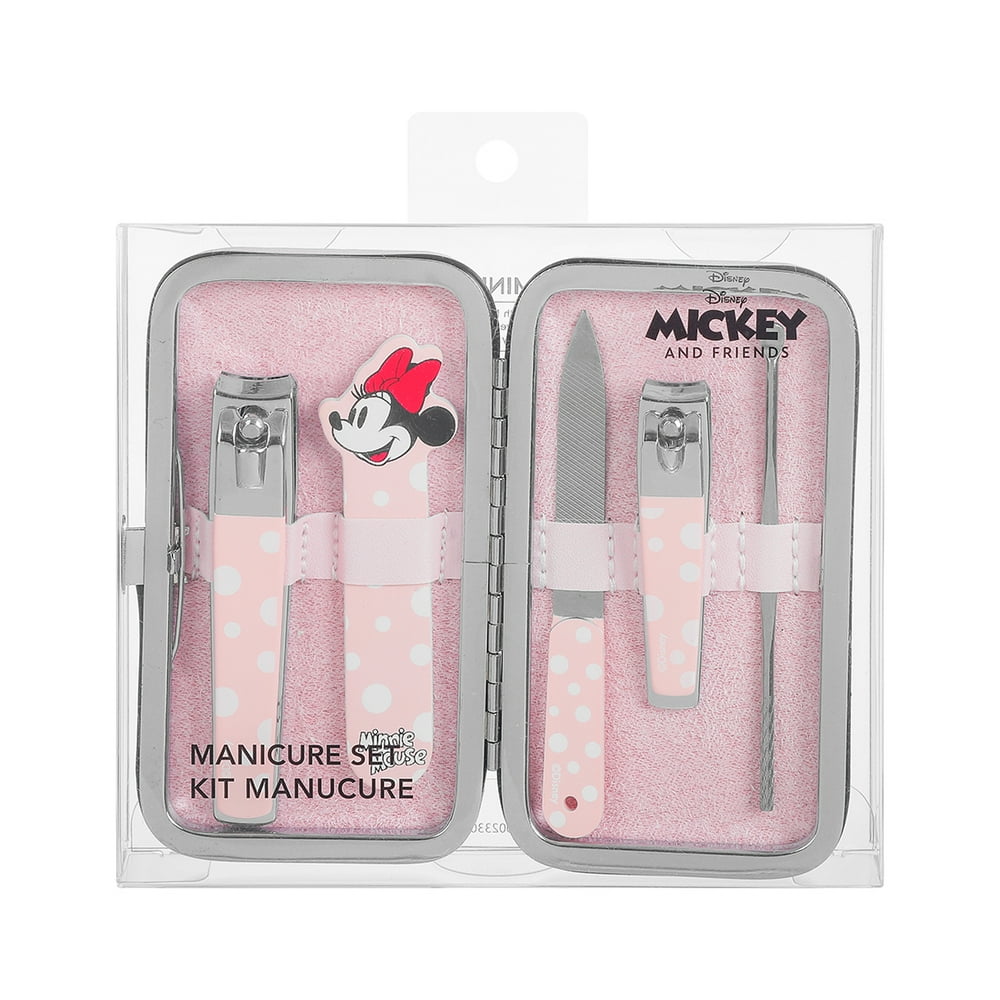 MINISO Mickey Mouse Cartoon Manicure Set of 5 Pcs Grooming kit with