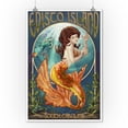 thumbnail image 2 of Edisto Island, South Carolina, Mermaid (9x12 Wall Art Print, Home Decor), 2 of 3