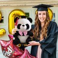 thumbnail image 4 of Graduation Memorial Plush Toy Gift - Doctor Bow Panda Doll, the Perfect Graduation Gift, 4 of 6