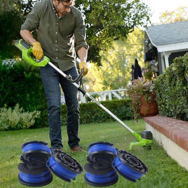 Carretes de repuesto compatibles con 1,65 mm de diámetro para cortadoras de hilo de 24 V G24LT25 G24LT G24LT28 G24LT30M Series 4,8 m de hilo por carrete, 1,65 mm, 6 piezas ZefeiWu 8390614877788