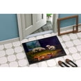 thumbnail image 2 of Carolines Treasures 7322MAT Corgi Chaos in the barn with sheep Doormat 18x27 27"L x 18"W multicolor, 2 of 4