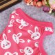 thumbnail image 3 of Verano cachorro pequeño perro chaleco ropa mascota camisa (Rabbit Rose Red)(XS) Tmvgtek Para estrenar, 3 of 7