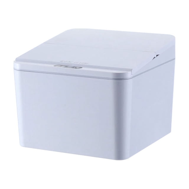 Desktop Smart Sensor Trash Waste Can Multifunctional Electric Induction Storage Bin for Desktop Car