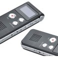 thumbnail image 1 of Dictáfono Grabadora digital portátil Grabadora de voz Grabadora de audio de 8GB Reproductor de MP3 LCD Dictáfono (negro) LingWen 8390612316135, 1 of 1