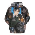 thumbnail image 3 of Attack On Titan Casual Pullover Hoodie Unisex Hooded Sweatshirt Novelty 3D Graphic Long Sleeve Sweater with Pocket L, 3 of 8