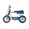 thumbnail image 4 of Electric Scooter with Seat for Adults,1500W Peak Motor,48V 15Ah Battery, 25MPH 45 Miles,16" Fat Tires, Moped E-Scooter with Basket UL2272, 4 of 11