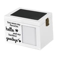 thumbnail image 4 of oshhnii Pet Container Durable Pet Urn for Favorite Toys Remembrance Gift Birds white, 4 of 9