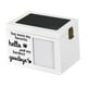 thumbnail image 4 of Urna para cenizas de mascotas, urna para mascotas, urna conmemorativa sellada y duradera, urna de madera para mascotas para conejos blanco, 4 of 9