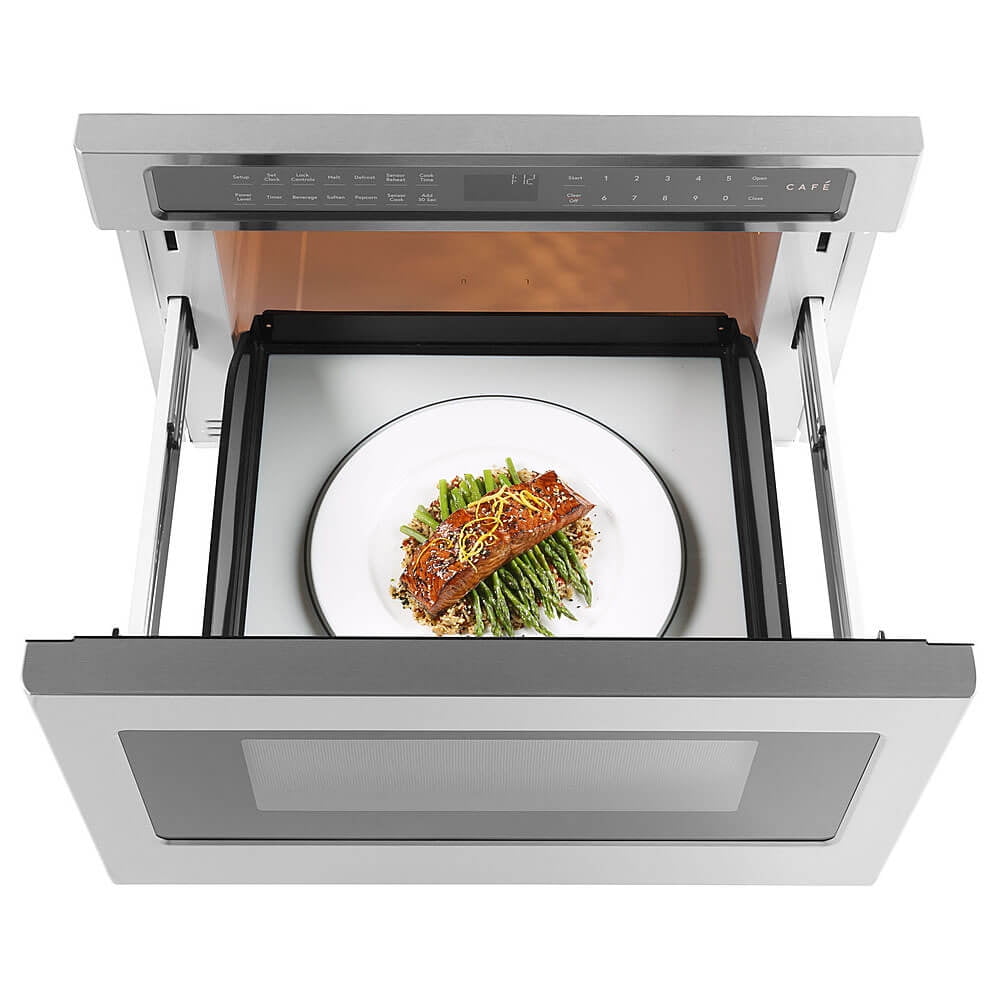 Café CWL112P2RS1 1.2 Cu. Ft. Stainless Built-In Drawer Microwave