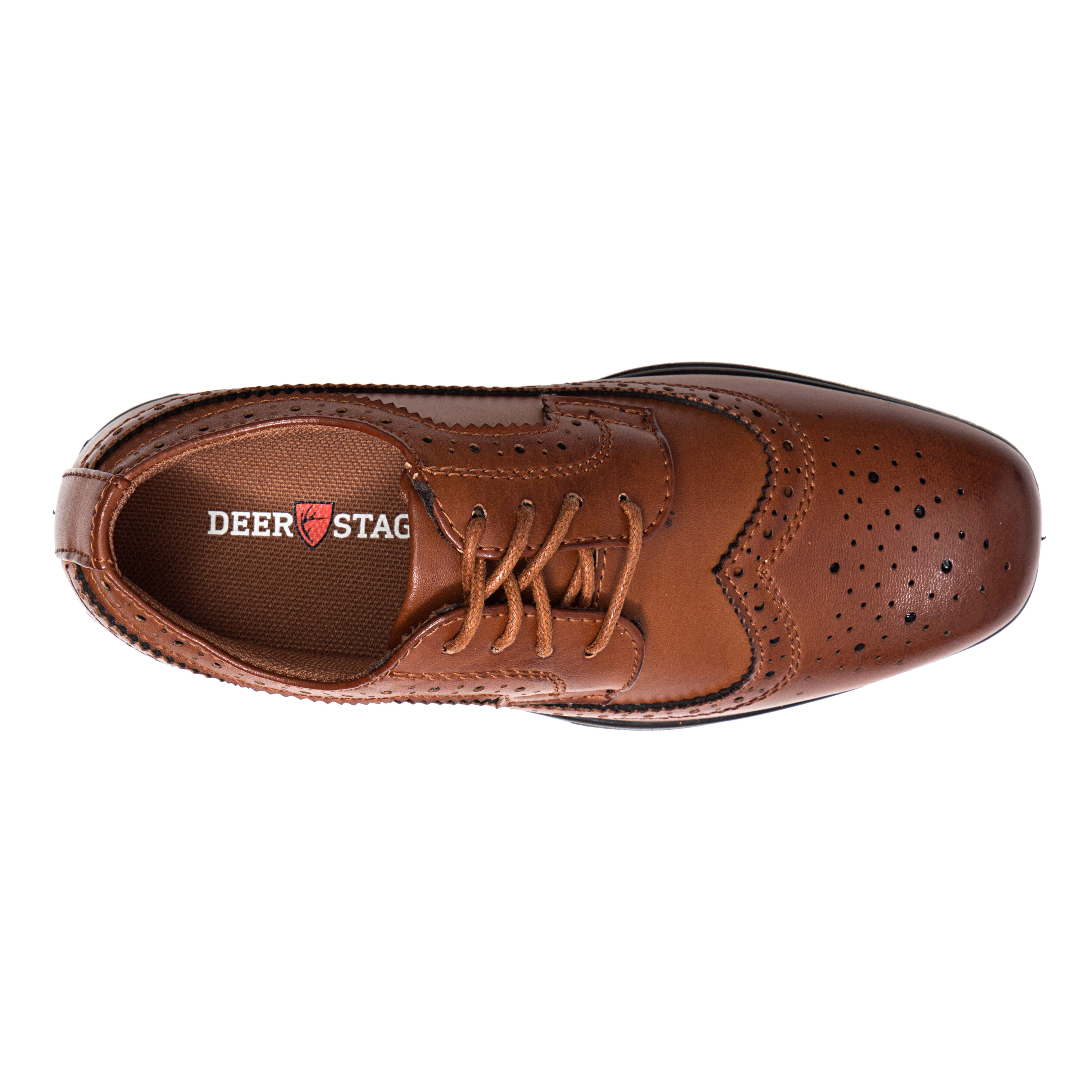 Deerstags Deer Stags Ace Youth Boys' Dress Shoe Beige
