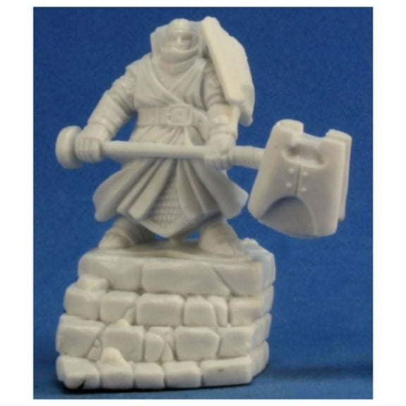 Reaper Miniatures REM77304 Bones Male Thunderknight Miniature Reaper