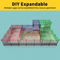 thumbnail image 6 of Loft & Partition Cage Indoor Small Animal Habitat With Waterproof Plastic Bottom, 6 of 8