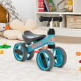 thumbnail image 2 of Costway Baby Balance Bike Toddler Riding Toys  w/ 4 Wheels Blue, 2 of 10