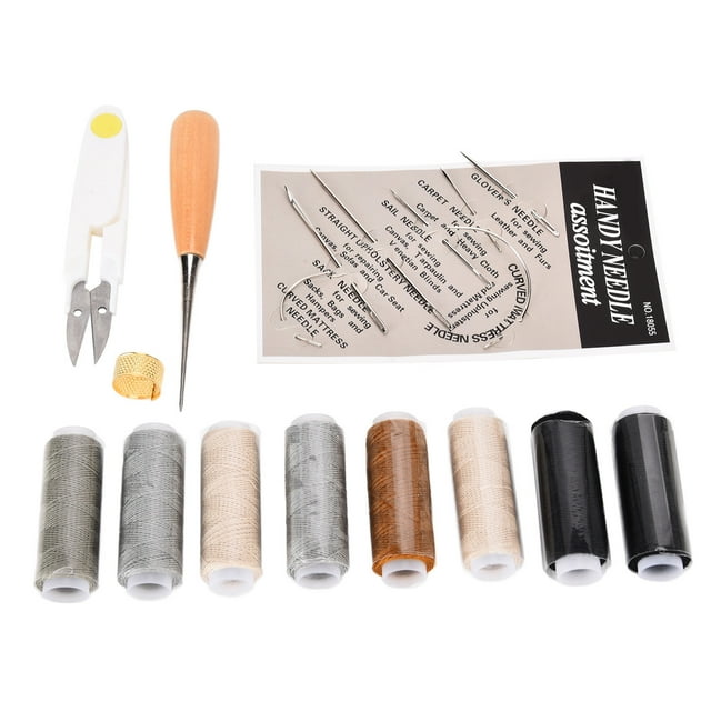 Sewing Needles,Sewing Machine Thread Set Curved Sewing Needles Sewing Machine Thread Set Exquisite Design