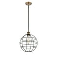 thumbnail image 4 of Innovations Lighting  Ballston Lake Placid - 1 Light 12" Cord Hung Pendant Polished Nickel, 4 of 5