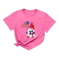thumbnail image 1 of Pompotops Blouse Imprimée à Manches Courtes Col Rond Été pour Femmes et Hommes, 1 of 3