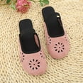 thumbnail image 6 of Summer Women's Slippers Flat Heel Close Toe Slip-on Slides Shoes Women's Fashion Casual Versatile Beach Sandals, 6 of 7