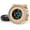 Wood Grain, variant on Loud Dual Alarm Clock with Bed Shaker - 0-100% Dimmer, Vibrating Alarm Clock for Heavy Sleepers or Hearing Impaired, Easy to Set, USB Charging Port, Snooze, Battery Backup (Blue)