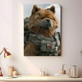 thumbnail image 4 of Chow Chow Wall Art Soilder Dog Posters - Chow Chow Dog Canvas Wall Art For Bedroom Decor - Boho Bedroom Decor - Mens Gifts Unique, 4 of 6