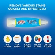 EXTRAKLEAN Bleach Gel Stain Remover Pen, Double-Ended Instant Spot Cleaner for White Clothing, 2 Pack