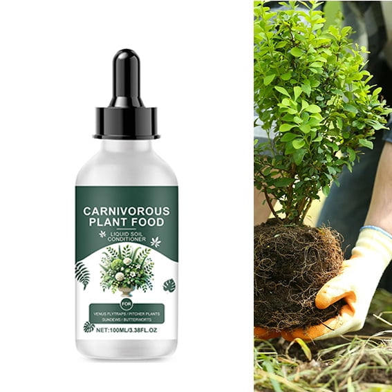 Carnivorous Plant Food Spray, Venus Fly Trap Food, Tropical Plant Fertilizer for Carnivorous Plants, Premium Liquid Fertilizer & Feeding Supplement for Consistent Growth