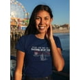 thumbnail image 2 of Windy And Free Days Shaped T-Shirt Women -Image by Shutterstock, Female Small, 2 of 4