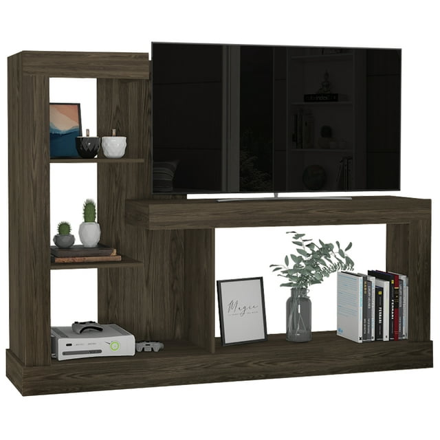 Mueble Mesa Minotti P/ Tv 55pulg Coñac Madera Excelsior