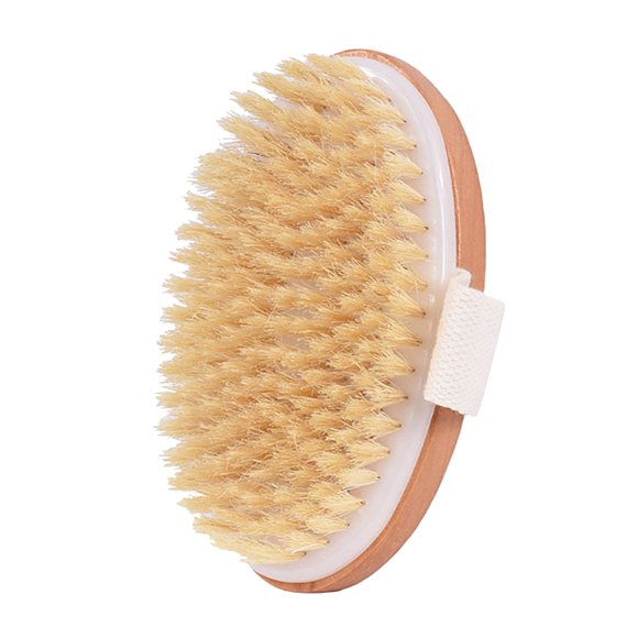 WIFKLSIIPG Dry Brushing Body Brush Natural Bristle Dry Brush for Removing Dead Skin