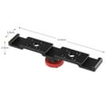 thumbnail image 5 of Arealer Support de Fixation Triple en Aluminium pour Caméra Microphone Lumière LED, 5 of 5