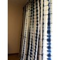 thumbnail image 5 of High-end Hand Dye Indigo Curtains, Natural Plant Tie Dyed Blue Window Drapes for Living Room Bedroom Cafe,Cotton Soft Curtains, 5 of 5