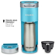 Keurig K-Mini Plus Single Serve K-Cup Pod Coffee Maker, Cool Aqua