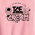 thumbnail image 2 of Peanuts - I Scream For Ice Cream - Toddler And Youth Crewneck Fleece Sweatshirt, 2 of 5