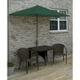 thumbnail image 2 of All Weather Wicker Patio Table Set with Umbrella - Outdoor Furniture Set, 2 of 7