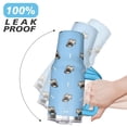 thumbnail image 6 of Paw Print Dog Lovers Tumbler 40oz - Vacuum Insulated Coffee Cup with Handle & Straw- Cute Gift for Female Dog Owners, 6 of 7