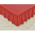thumbnail image 3 of Super Soft Solid Brushed Microfiber 14" Gathered Bed Skirt/ Dust Ruffle, 3 of 6