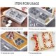 thumbnail image 5 of Molde para hornear con números, números y letras, molde para tartas, molde para tartas grande rectangular, molde para hornear de aluminio, molde para hornear con números, ajustable, antiadherente,, 5 of 6