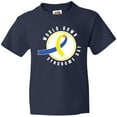 thumbnail image 3 of Inktastic World Down Syndrome Day with Yellow and Blue Ribbon Youth T-Shirt, 3 of 5