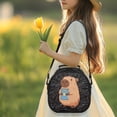 thumbnail image 2 of Yuyamidu Capybara Kids Lunch Box Large Capacity Insulated Lunch Bag Portable Handle Thermal Picnic Cool Bags Multifunctional for School Picnic Travel Hiking Camping, 2 of 6