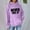 Light Violet, variant on Holzkary Hoodies for Women Oversized Sweatshirts Loose Hooded Sweatshirt with Fleece and Versatile Printed Top Fall Fashion Outfits 2025 Casual Sweaters Tops Workout Winter Clothes Beige L