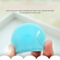 thumbnail image 4 of Silicone Face Scrubber Exfoliator Face Cleansing Pads Precision Pore Cleansing Brush Baby Shower Tool, 4 of 9
