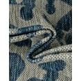 thumbnail image 4 of Unique Loom Outdoor Safari Collection Area Rug - Leopard (13' Square Blue/Gray), 4 of 7