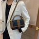 thumbnail image 3 of Bolso de mano de piel sintética para mujer, bolso de mensajero, bolso de piel, bolso de hombro de moda para mujer, negro, 3 of 5