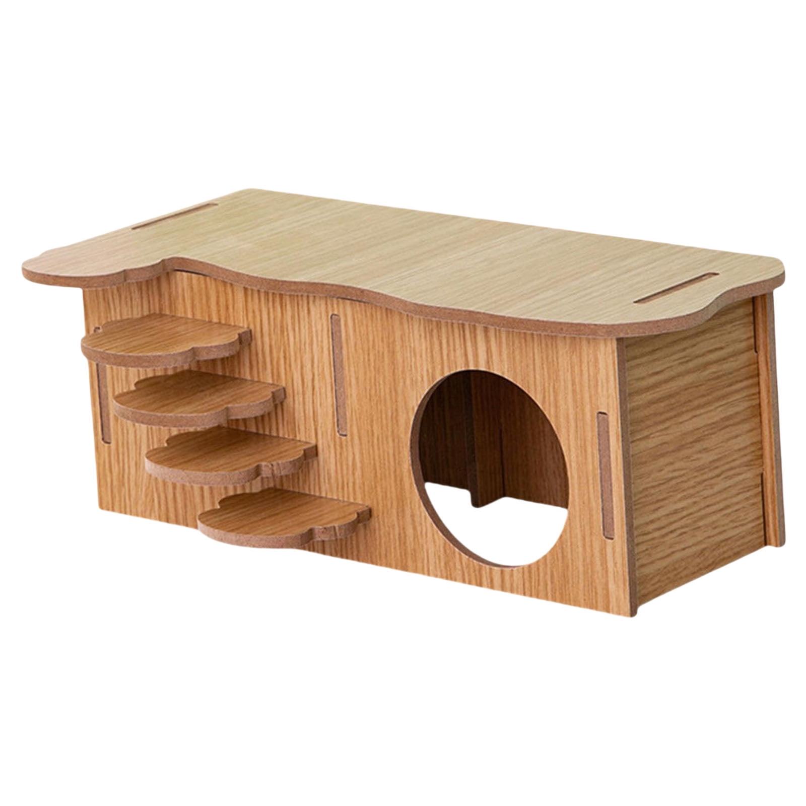 Natural Habitat for Hamster Indoor Small Pet Comfort Climbing Cave for Active Pet Chewing Cave